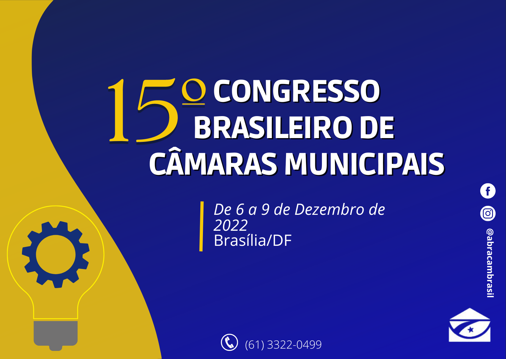 15º Congresso Brasileiro de Câmaras Municipais