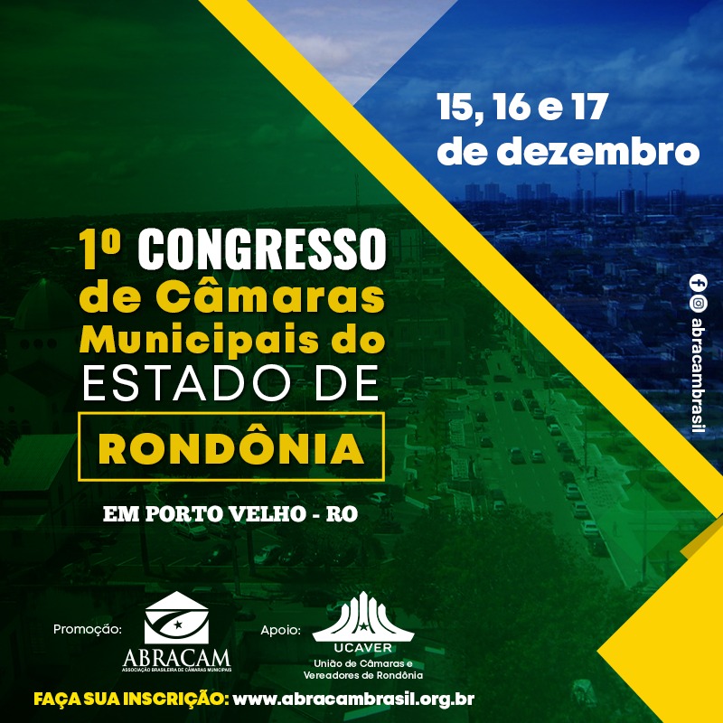 1º Congresso de Câmaras Municipais do Estado de Rondônia