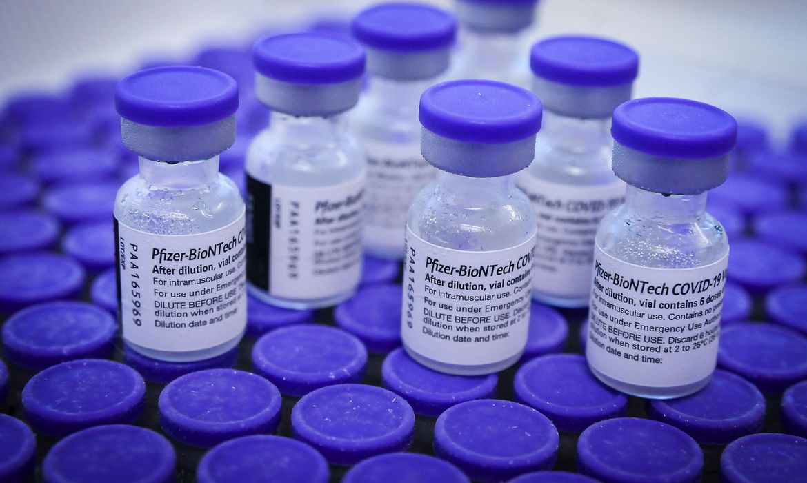 Secretaria de Saúde recebe mais de 150 mil doses de vacina Pfizer do Ministério da SaúdeFoto: Geovana Albuquerque/Agência Saúde DF
