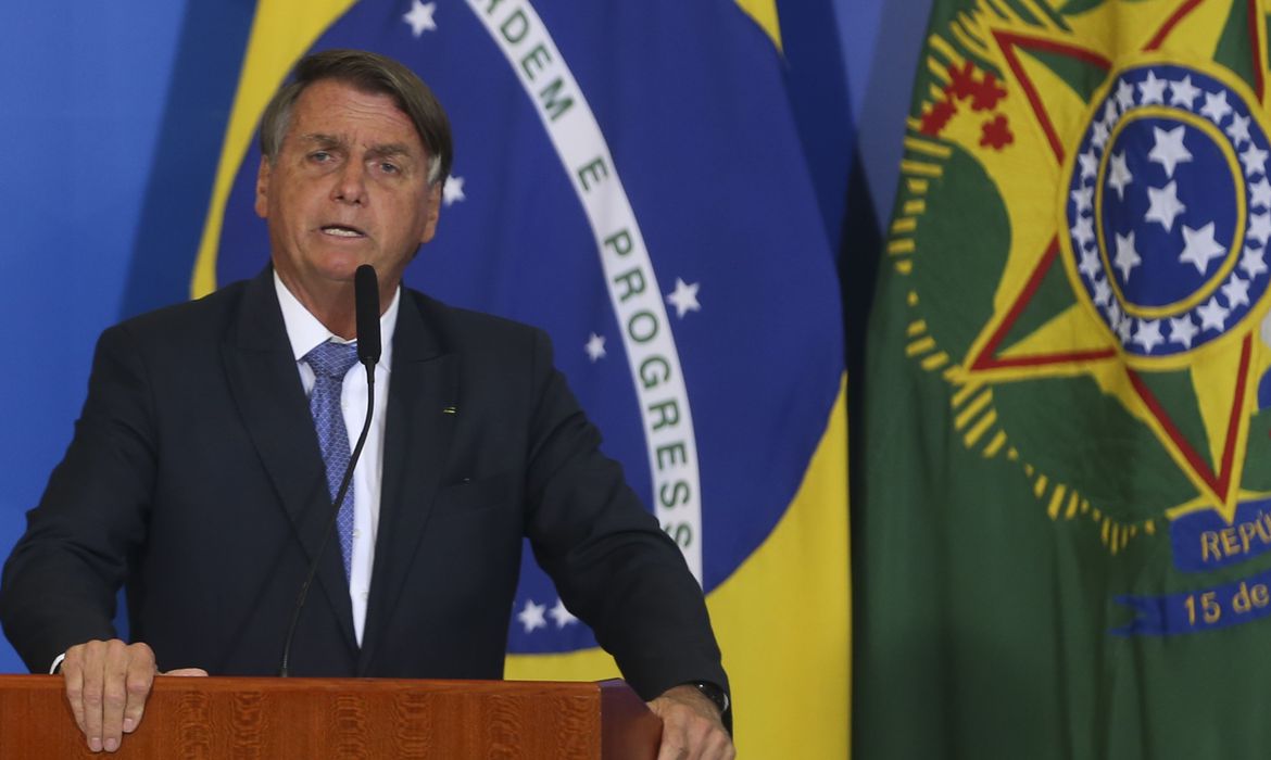 O presidente da República, Jair Bolsonaro, participa do evento Brasil pela Vida e pela Família